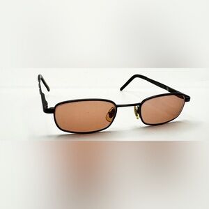 Fossil Black Oval Metal Sunglasses Frames Only